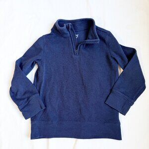 Jumping Beans Navy Blue Half-Zip Pullover Sweater Kids Size 5